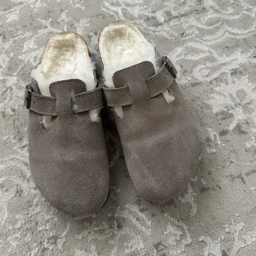 Birkenstock Bostons Lined